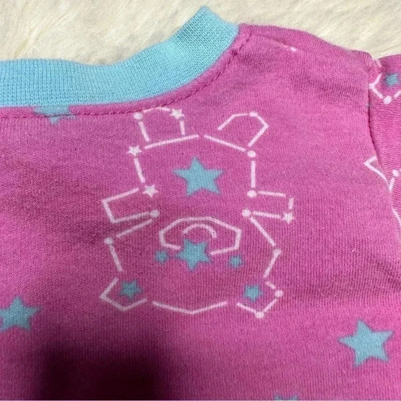 Pekkle Footed Onesie Pajamas Pink, Blue,  & White Crown Size 3 Months - Picture 16 of 16